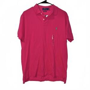 Polo Ralph Lauren Custom Slim Fit Men's Polo Shirt - Large